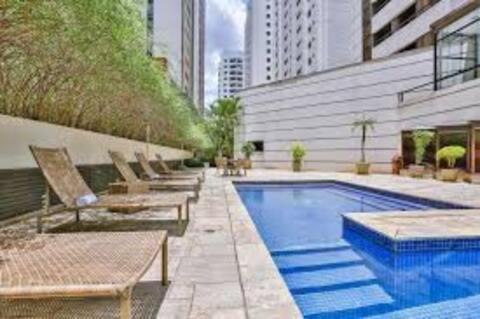 Apart Com Sacada E Piscina 圣保罗 外观 照片