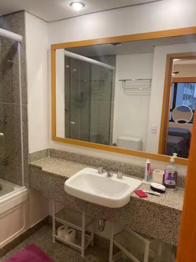 Apart Com Sacada E Piscina 圣保罗 外观 照片