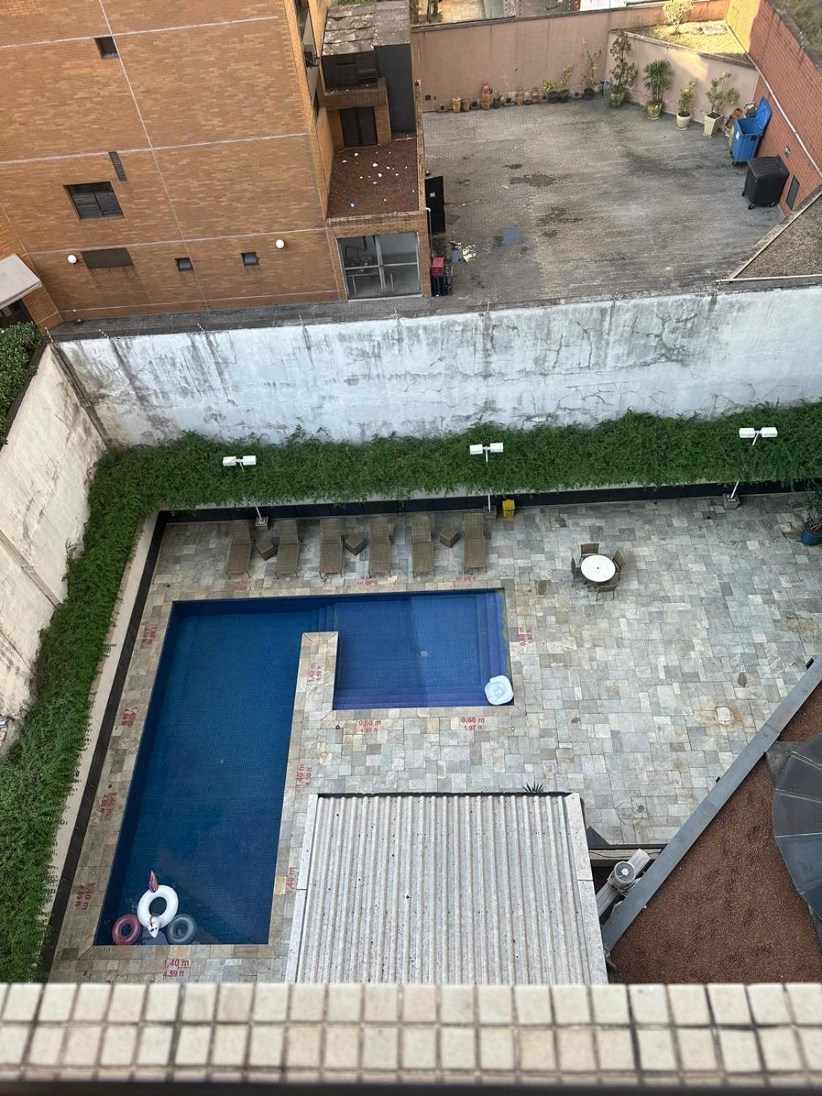 Apart Com Sacada E Piscina 圣保罗 外观 照片